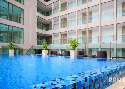 Fully-Furnished Studio Condo at The Cloud, Pattaya - Pool, Gym, Security, 2.5 mln Thb