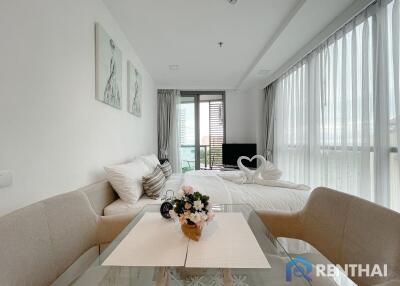 Fully-Furnished Studio Condo at The Cloud, Pattaya - Pool, Gym, Security, 2.5 mln Thb