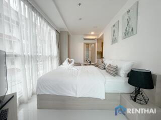 Fully-Furnished Studio Condo at The Cloud, Pattaya - Pool, Gym, Security, 2.5 mln Thb