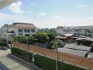 View of residential neighborhood from a balcony