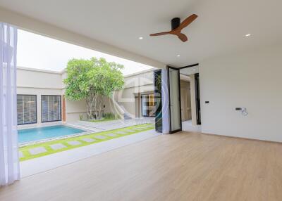 A newly renovated 3 Bedrooms Luxury Private Pool Villa