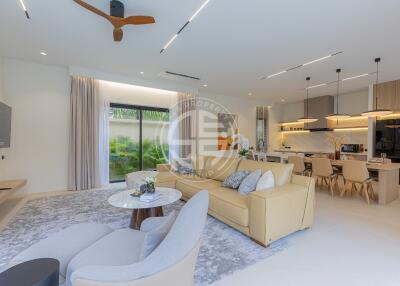 A newly renovated 3 Bedrooms Luxury Private Pool Villa