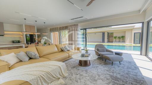 A newly renovated 3 Bedrooms Luxury Private Pool Villa