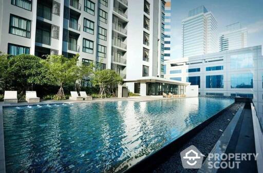 2-BR Condo at Quinn Condo Ratchada 17 near MRT Sutthisan