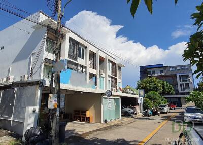 Exterior view of residential buildings