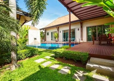 Oriental-Style 3-Bed Pool Villa in Nai Harn