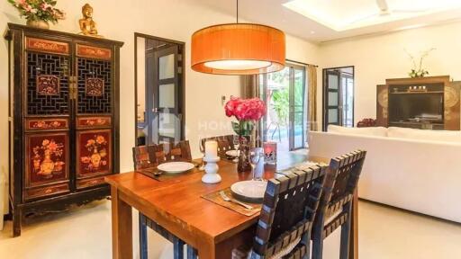 Oriental-Style 3-Bed Pool Villa in Nai Harn