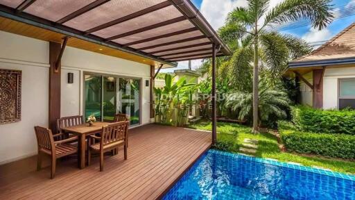 Oriental-Style 3-Bed Pool Villa in Nai Harn