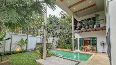 Modern 3-Bed Pool Villa in Pasak, Cherng Talay