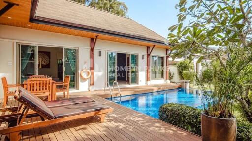 Oriental-Style 2-Bed Pool Villa in Nai Harn