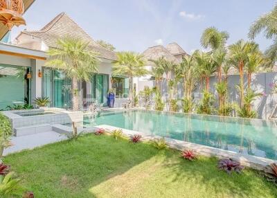 4 Bedroom Pool Villa with European Standards