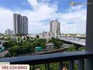 Balcony view of cityscape