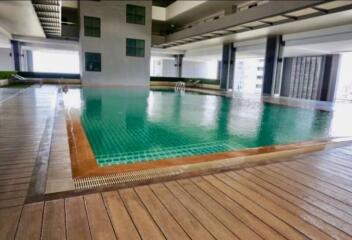 Indoor swimming pool area