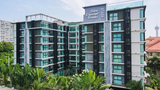 Exterior view of Siam Oriental Condos with modern design