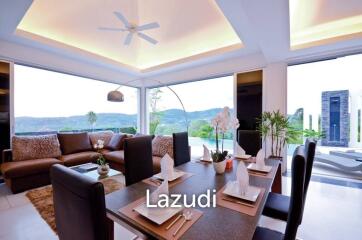 Panoramic Ocean-view 3- Bedroom Villa For Sale In Layan