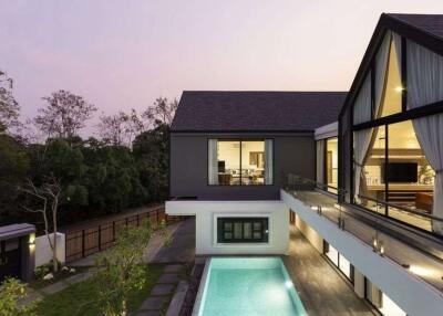 Modern house with private pool for sale in Hang Dong, Chiang Mai