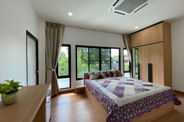 5 bedrooms house with a private pool for rent or sale in San Sai, Chiang Mai