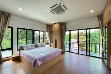 5 bedrooms house with a private pool for rent or sale in San Sai, Chiang Mai