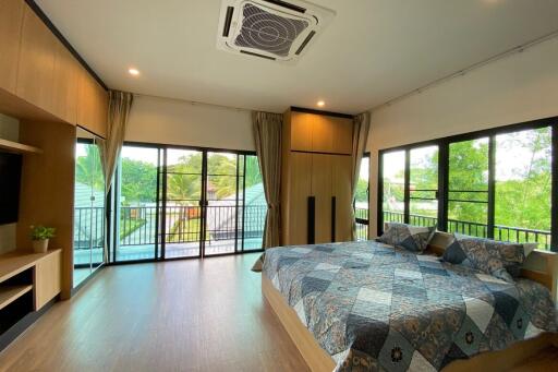 5 bedrooms house with a private pool for rent or sale in San Sai, Chiang Mai