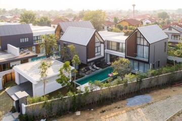 A modern house 5 bed with pool for rent or sale in Hang Dong, Chiang Mai