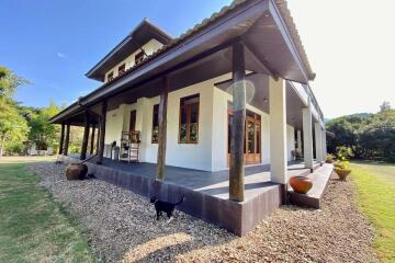 A family house with 4 bed for rent or sale in Mae Rim, Chiang Mai