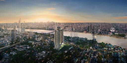 New Condo Launch with Spectacular Views of the Chaopraya River and the City