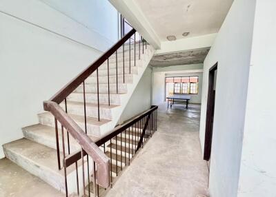 staircase and hallway area in building