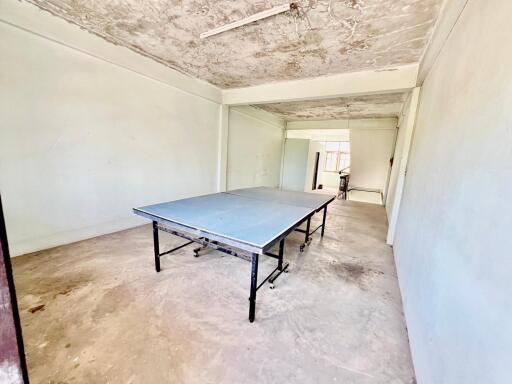 Recreational room with a table tennis table