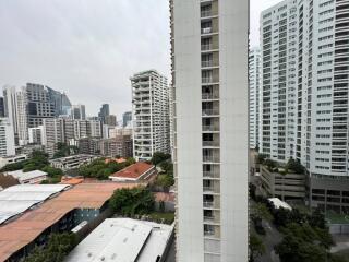 View of high-rise buildings from above