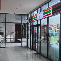 Storefront within a building