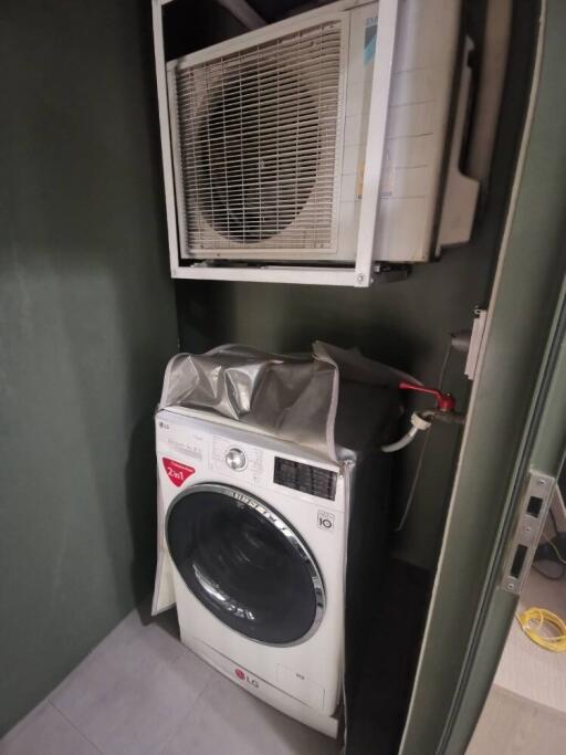 Laundry area with washer and dryer