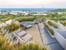 Rooftop terrace with ocean view