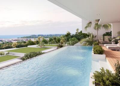 Luxury property with infinity pool and ocean view