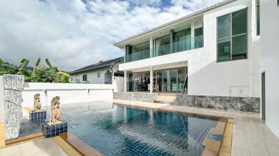 Modern house with pool