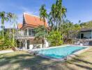 Beautiful house with pool and garden