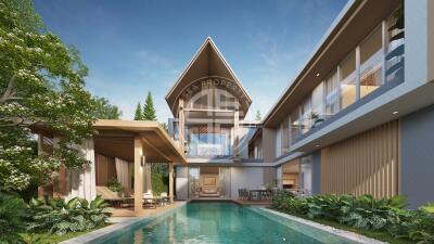 4 bedrooms Luxury Pool villas near Bangtao beach