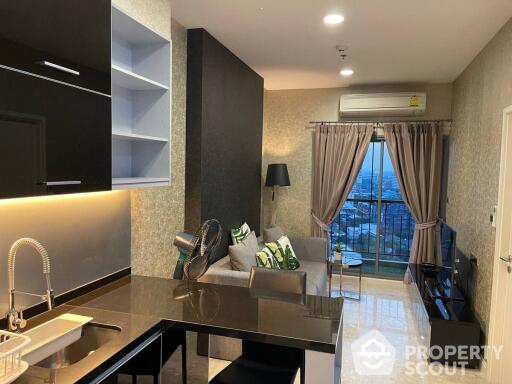 1-BR Condo at The Crest Sukhumvit 34 near BTS Thong Lor