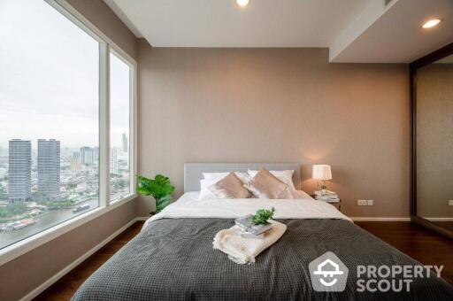 2-BR Condo at Menam Residences in Wat Phraya Krai