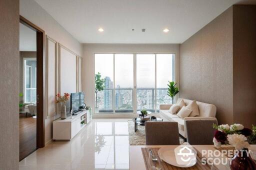 2-BR Condo at Menam Residences in Wat Phraya Krai