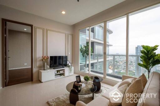 2-BR Condo at Menam Residences in Wat Phraya Krai