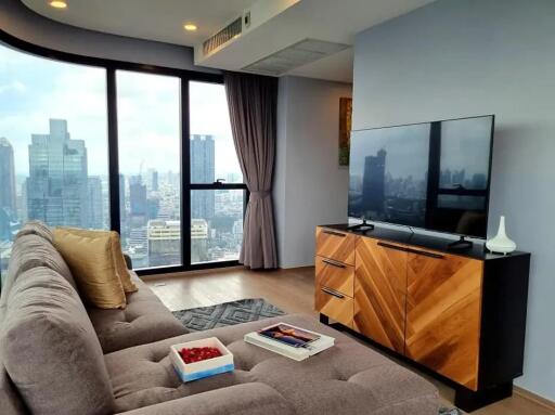 Ashton Chula Silom 2 bedroom condo for rent