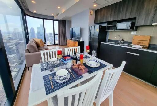 Ashton Chula Silom 2 bedroom condo for rent