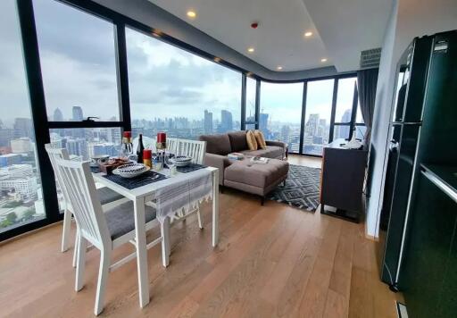 Ashton Chula Silom 2 bedroom condo for rent