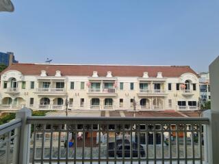 View of residential building from balcony