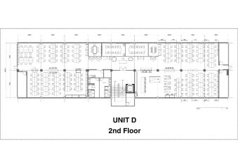 2nd Floor Layout of Unit D