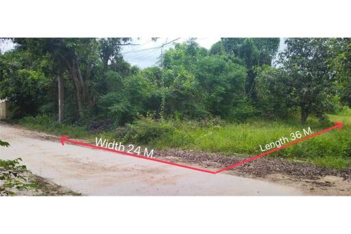 Land for sale walking distance to the beach