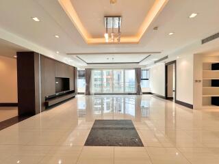 Spacious Modern Living Room with Large Windows