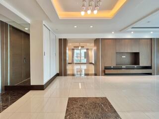 Spacious modern lobby with high-quality finishes