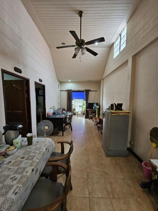 Main living area with dining space