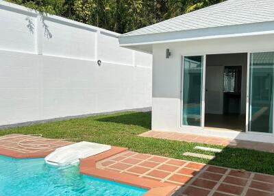 Backyard with Pool and Patio